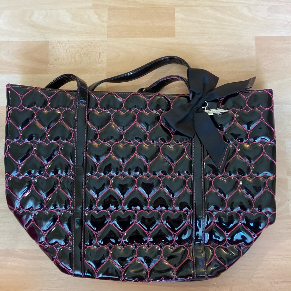 Betsy Johnson large tote bag